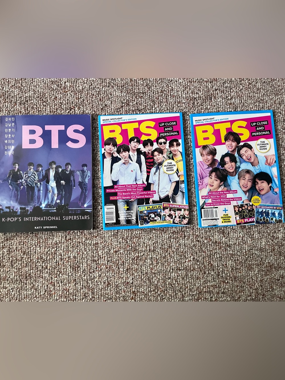 BTS Magazines Lot of 3